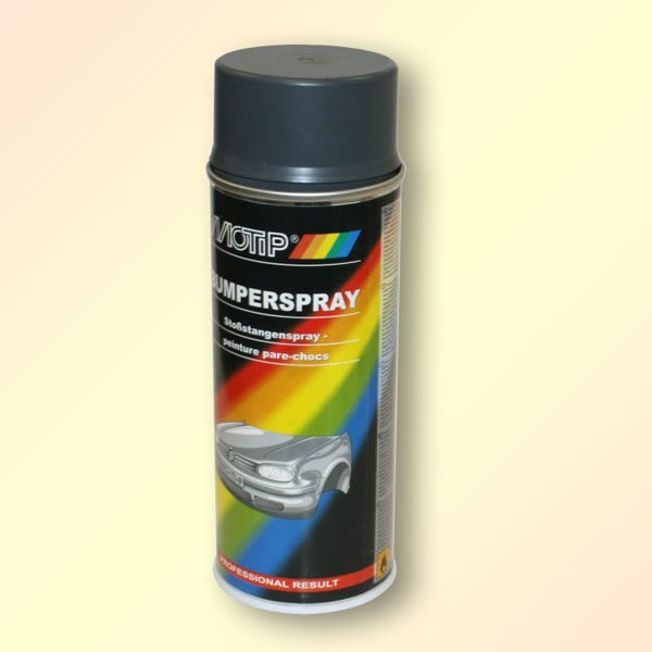 Краска для бамперов MOTIP 4074 серая (SPRAY 400мл)