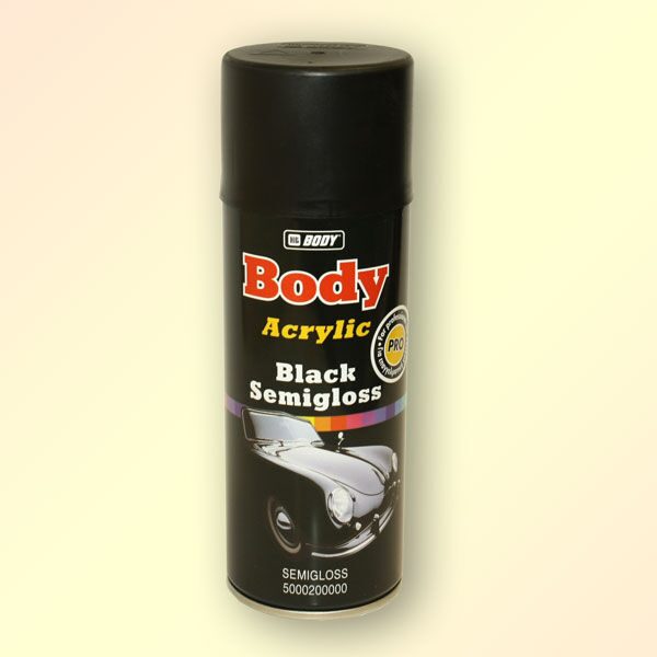 Краска BODY SPRAY черная матовая 400мл