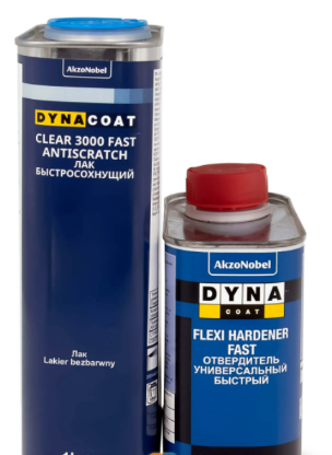 Лак DYNA 3000 Express 2+1 (1,5л) КОМПЛЕКТ быстросохнущий (высыхание 2часа)